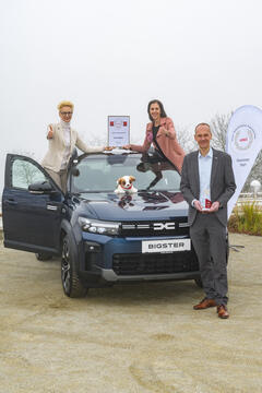 EIN SIEGERTYP: DACIA BIGSTER GEWINNT GROSSEN ÖSTERREICHISCHEN AUTOMOBIL-PREIS DES ARBÖ