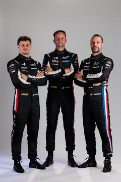 Victor Martins, Jules Gounon und Frédéric Makowiecki