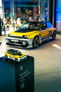 RENAULT UNTERSTÜTZT LEGO-VERSION DES RENAULT 5 TURBO 3E