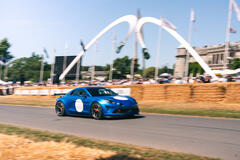 Alpine beim Festival of Speed in Goodwood