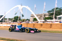 Alpine beim Festival of Speed in Goodwood