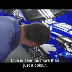 Alpine Story: Lackierung Alpine-Blau