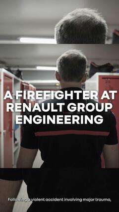 Renault Zusammenarbeit mit Feuerwehr
