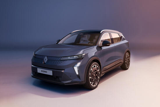 SCHNELLER LADEN, WEITER FAHREN: RENAULT AKTUALISIERT DEN SCENIC E-TECH ELECTRIC