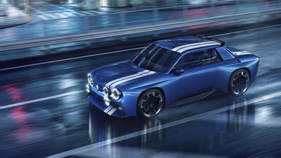 RENAULT 8 GORDINI CONCEPT: EINE HECKANTRIEBS-IKONE FÜR DAS ELEKTRISCHE ZEITALTER