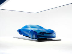 Alpine A110 Skulptur