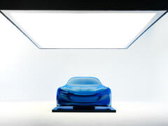 Alpine A110 Skulptur