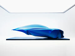 Alpine A110 Skulptur