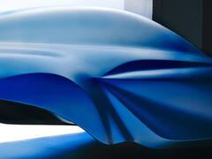 Alpine A110 Skulptur
