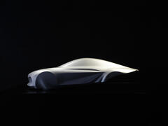 Alpine A110 Skulptur