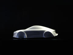 Alpine A110 Skulptur