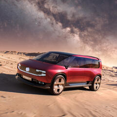 Renault E-Space Concept auf der Paris Motor Show 2026