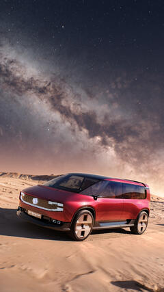 Renault E-Space Concept auf der Paris Motor Show 2026